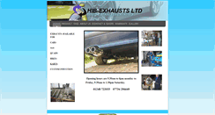 Desktop Screenshot of hibexhausts.com